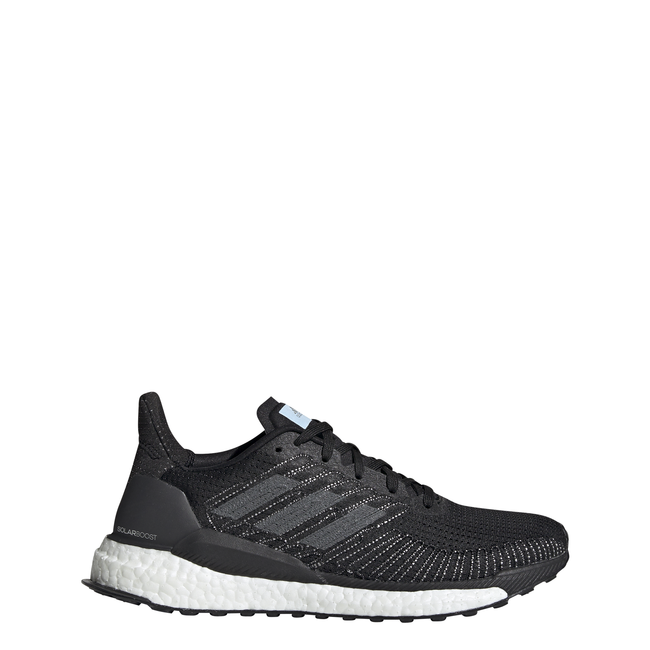 Adidas Solarboost 19 W Core Black Grey Five Glow Blue Outrun Gr