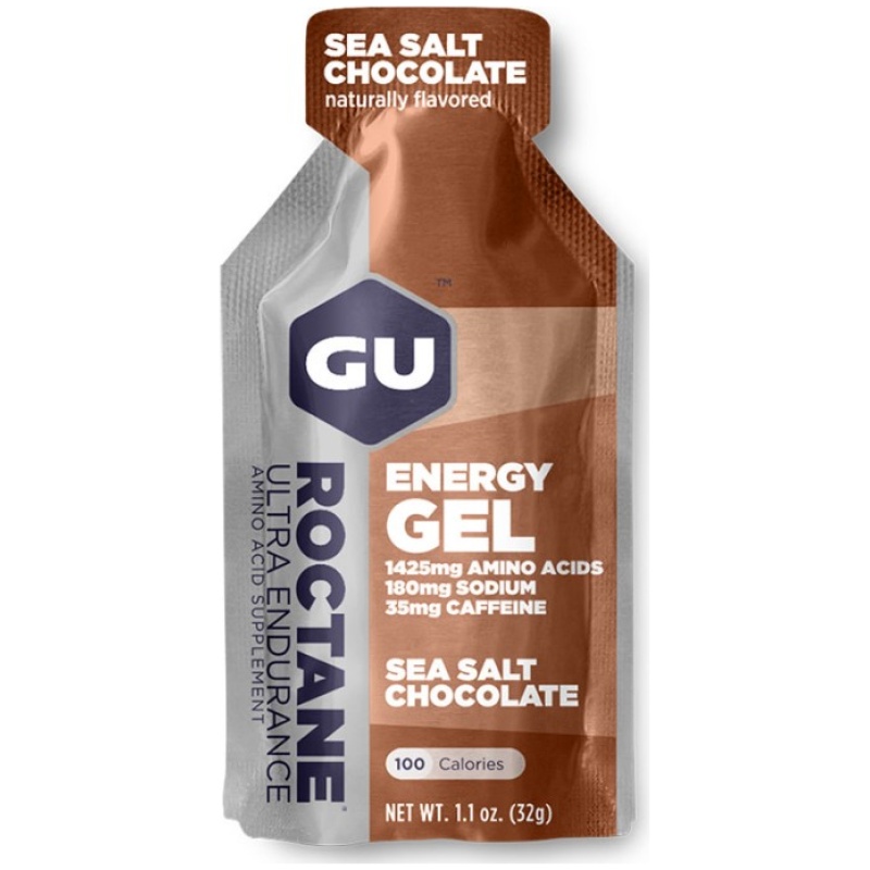 GU ROCTANE ENERGY GEL SEA SALT CHOCOLATE