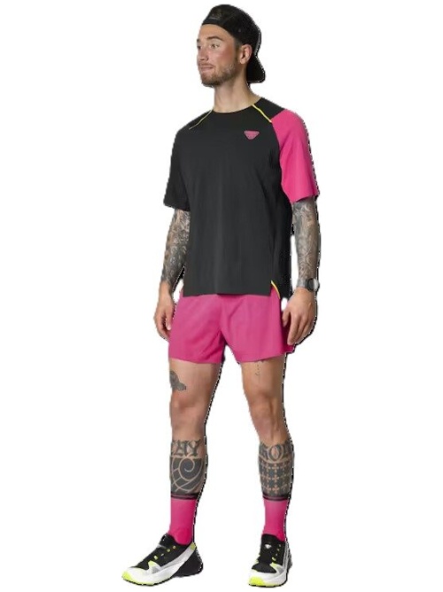 Dynafit DNA 2in1 Split Shorts Pink Glo