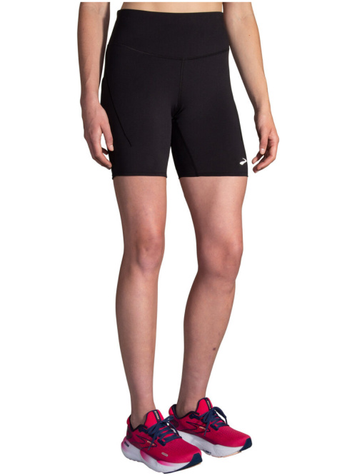 Brooks Spark 8" Short Tight W Black