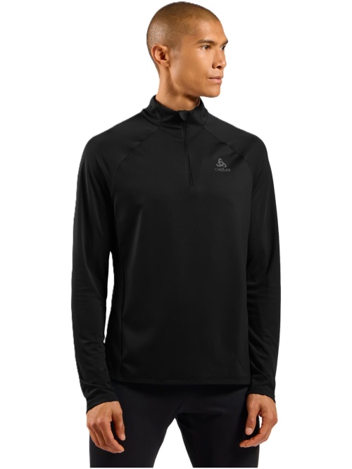 Odlo The Essentials Ceramiwarm Half-Zip Mid Layer Black