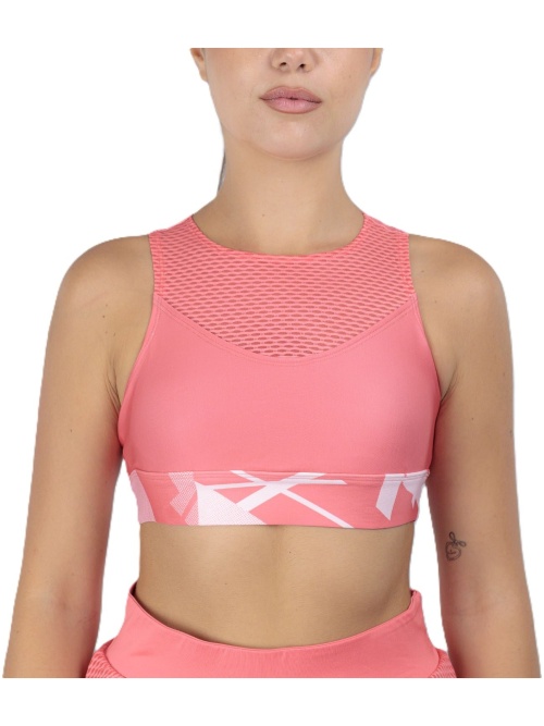 Mizuno Daybreakers Padded Bra W Calypso Coral