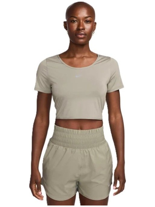 Nike One Classic Cropped Twist Top W Light Army/Black