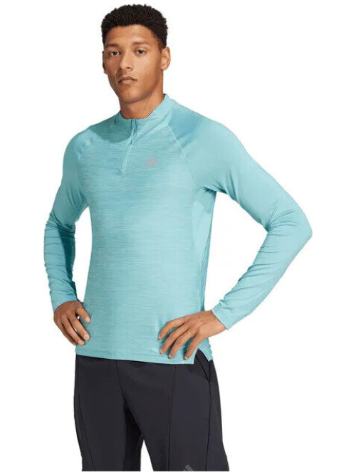 Adidas Gym 3Stripes 1/4 Zip Mint Ton