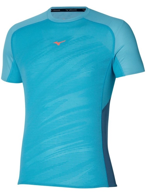 Mizuno Aero Tee Maui Blue