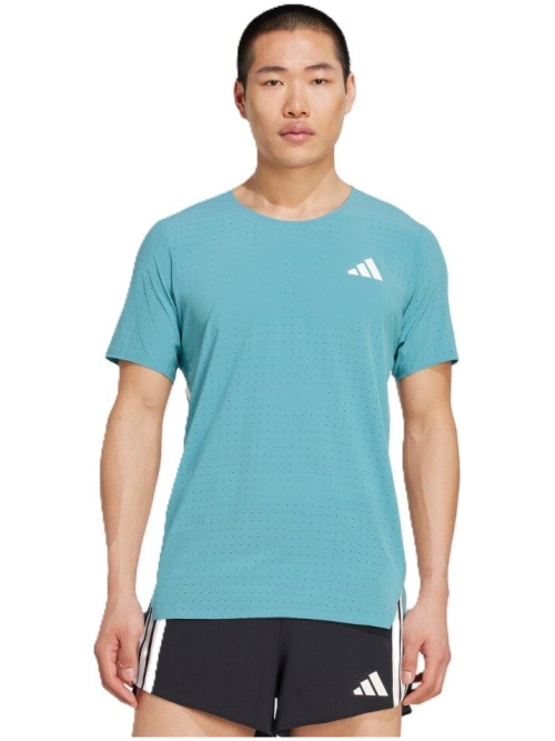 Adidas Adizero Running Tee Powder Teal