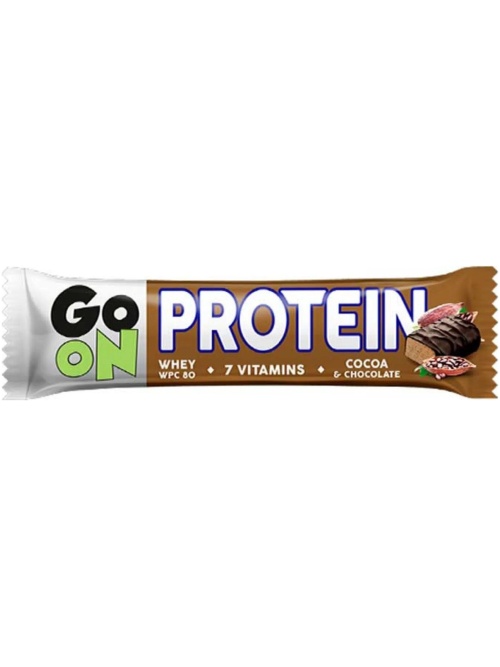 Go On Protein Bar 50gr Cocoa & Chocolate Flavour
