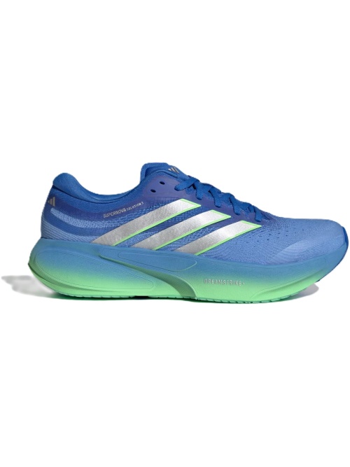 Adidas Supernova Solution 3 Lucky Blue/Silver Metallic/Lime Burst