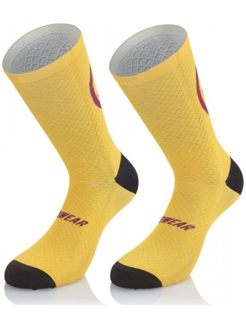 Mb Wear Smile Emotions Socks Yellow