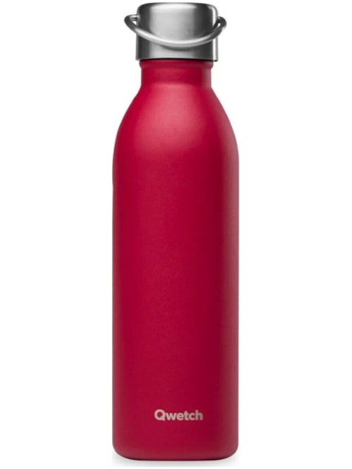 Qwetch Insulated Bottle Active 600ml Grenat