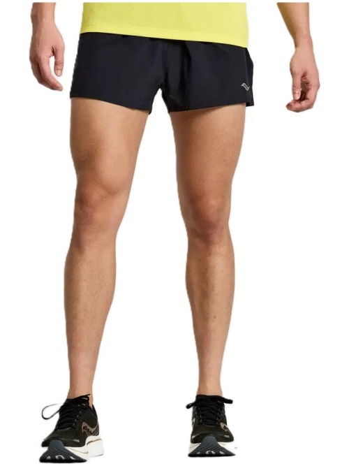Saucony Outpace 2.5" Split Shorts Navy