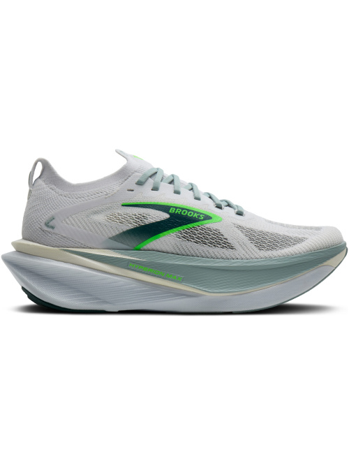 Brooks Hyperion Max 3 White/Gray Mist/Green