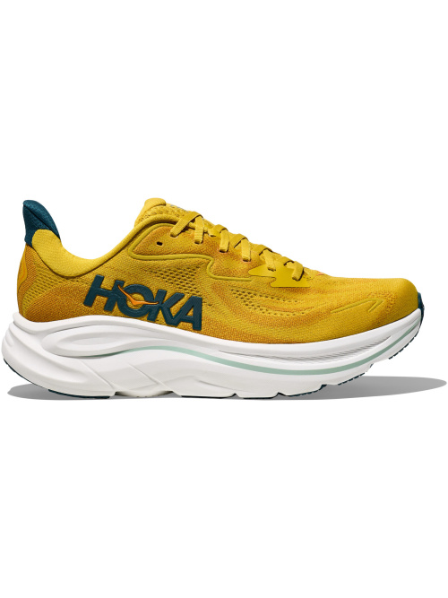 Hoka One One Clifton 10 Yellow Gold/Tidal Wave