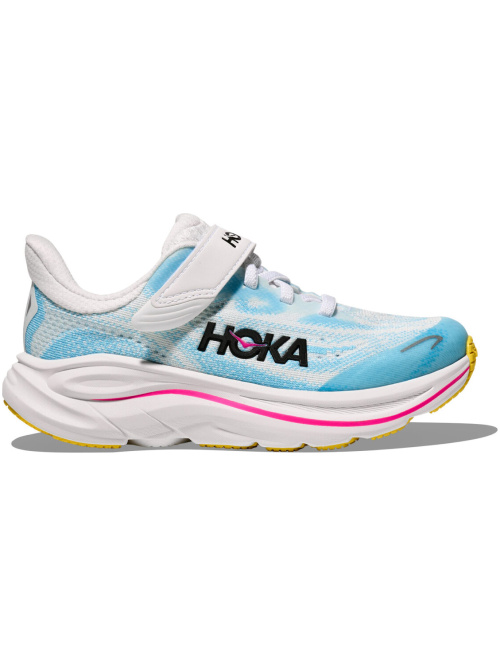 Hoka One One Clifton 10 Little Kids Frost/Soaring Blue
