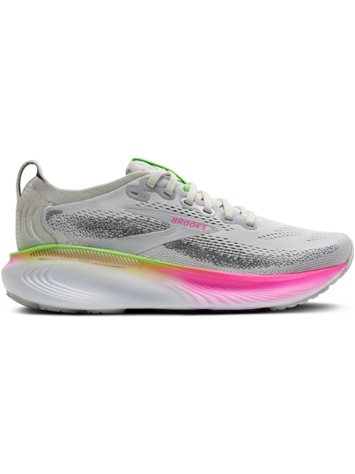 Brooks Adrenaline GTS 25 W Oyster/Pink/Green