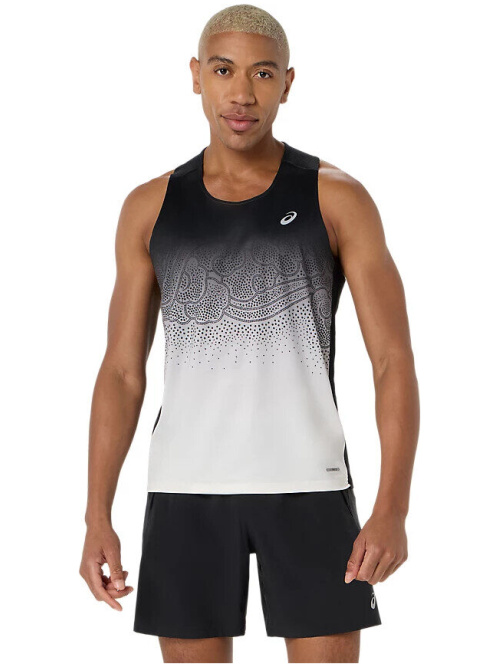 Asics Road Fade Singlet Performance Black/Cream