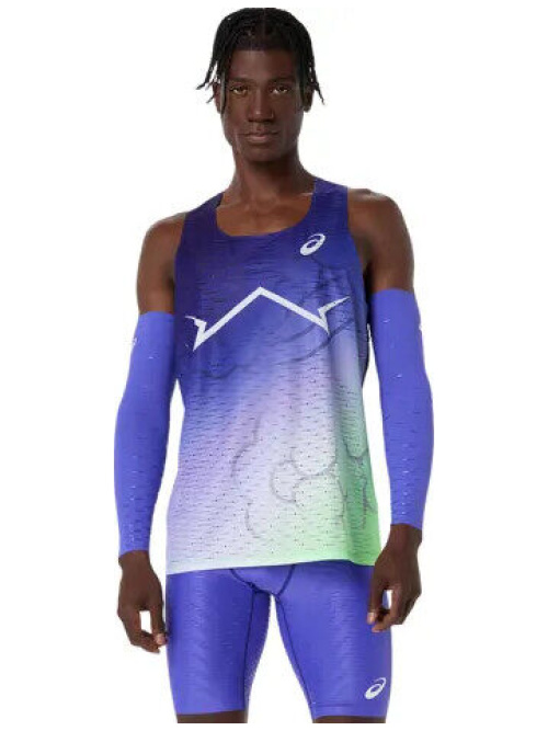 Asics Metaspeed Singlet Cobalt Burst