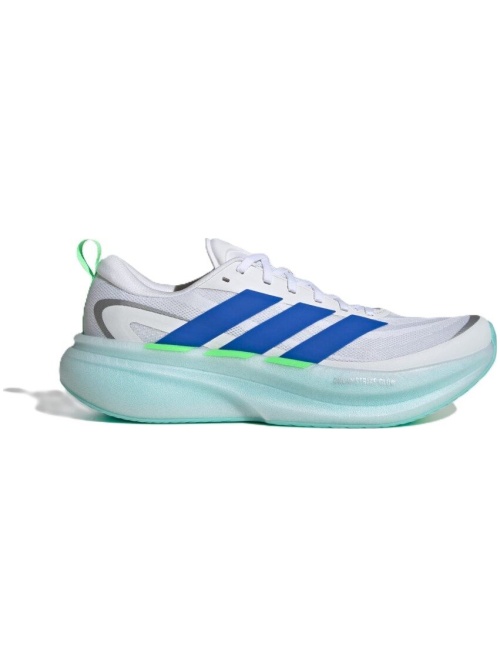 Adidas Supernova Glide Cloud White/Blue/Lime Burst