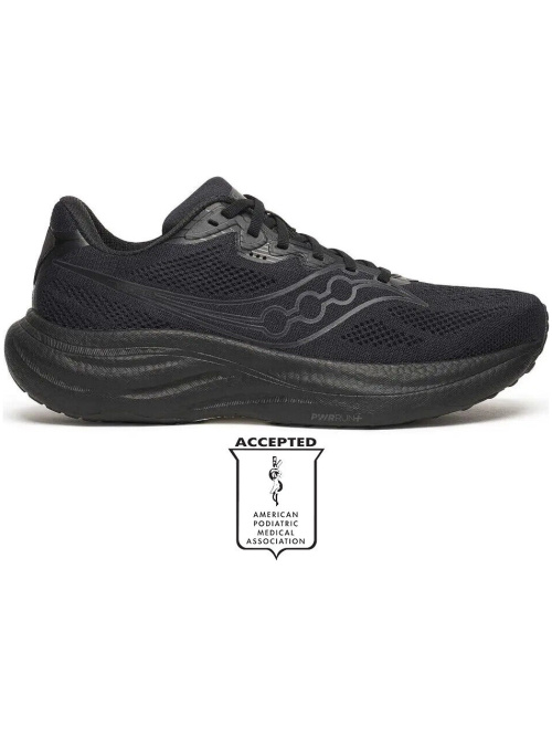 Saucony Ride 19 Wide Black