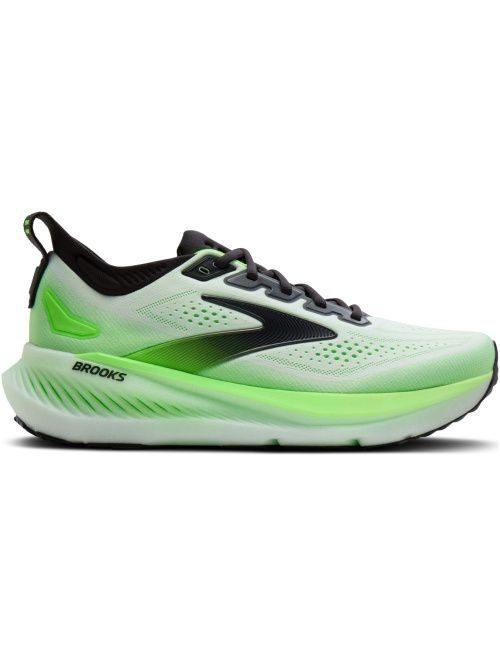 Brooks Glycerin 23 White/Phantom/Green Gecko