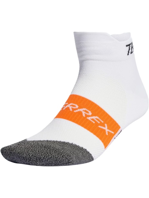 Adidas Terrex Heat.Rdy Trail Running Speed Ankle Socks White
