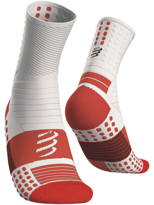 Compressport Pro Marathon Socks White