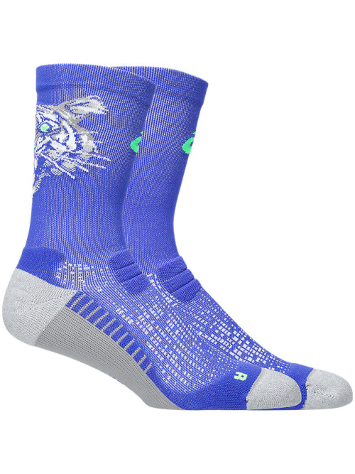 Asics Performance Run Crew Sock Cobalt Burst/Vital Green