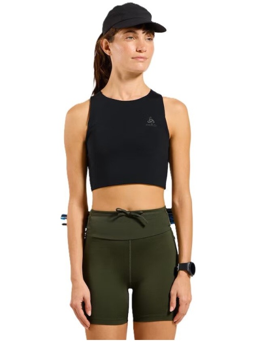 Odlo X-Alp Cargo Trail Running Crop Tank W Black