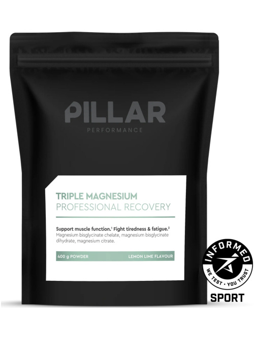 Pillar Triple Magnesium Powder 400gr Lemon Lime