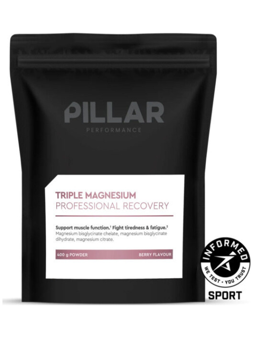 Pillar Triple Magnesium Powder 400gr Berry