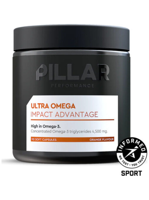 Pillar Ultra Omega 90 Soft Tablets Orange