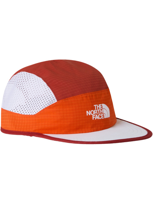 The North Face Summer LT Run Hat Iron Clay/Pearl Stone/Lava Red