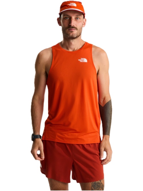 The North Face Summit High Trail Tank Lava Red