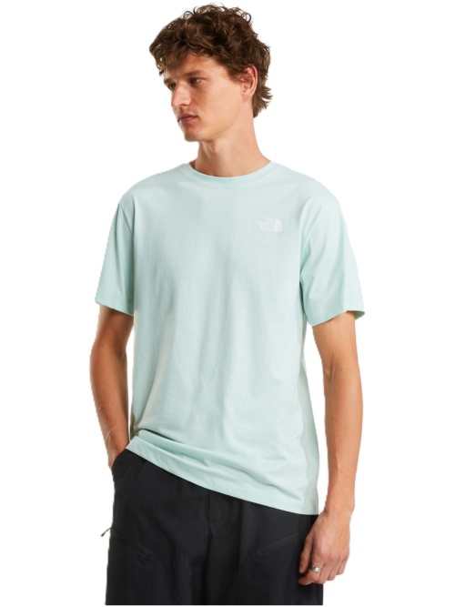 The North Face Evolution Box NSE Regular SS Tee Opal Frost