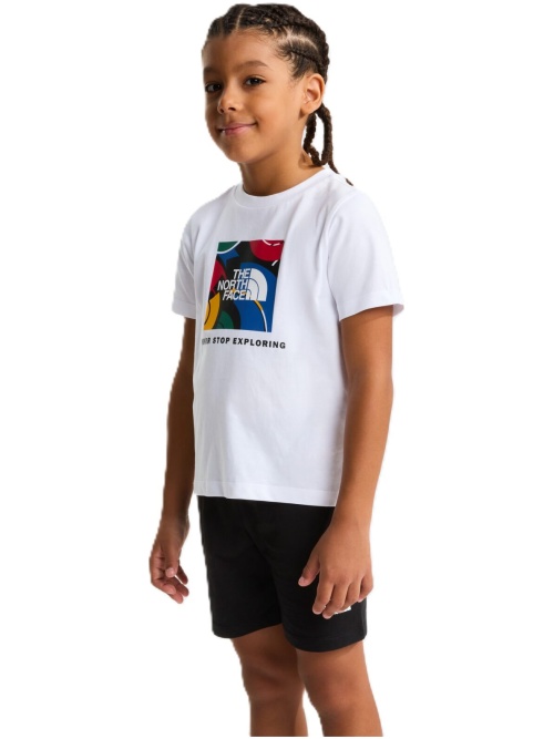 The North Face NSE Box Play Regular Kids’ Shorts Set White/Black