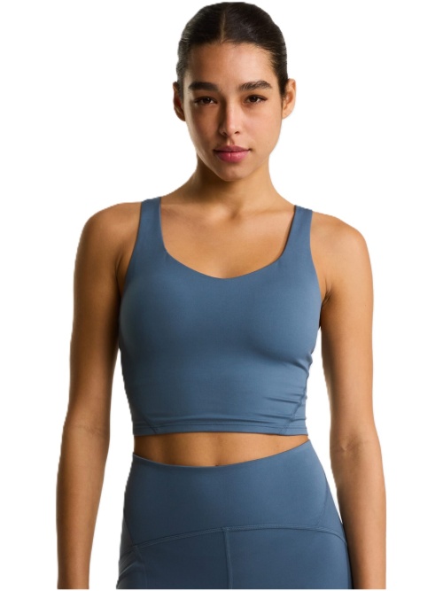 The Northface Jaida Long Line Bra W Granite Grey