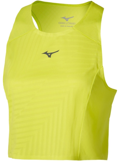 Mizuno Tech Light Crop Top W Lightning Yellow