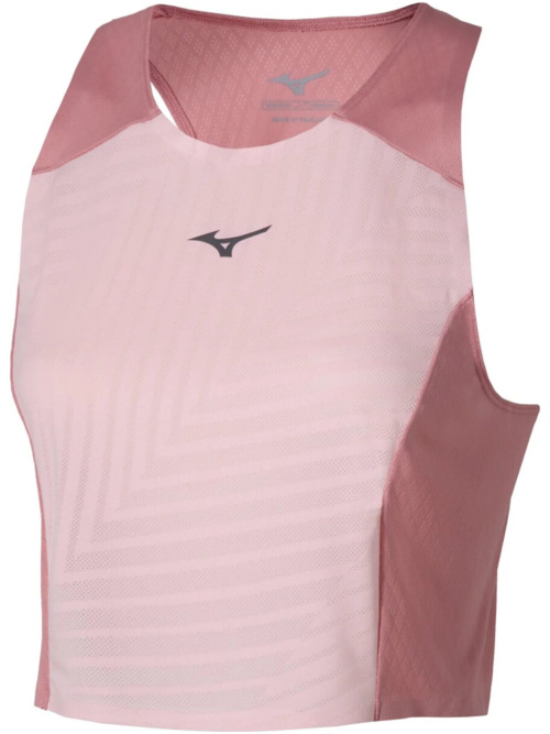 Mizuno Tech Light Crop Top W Rose Elegance