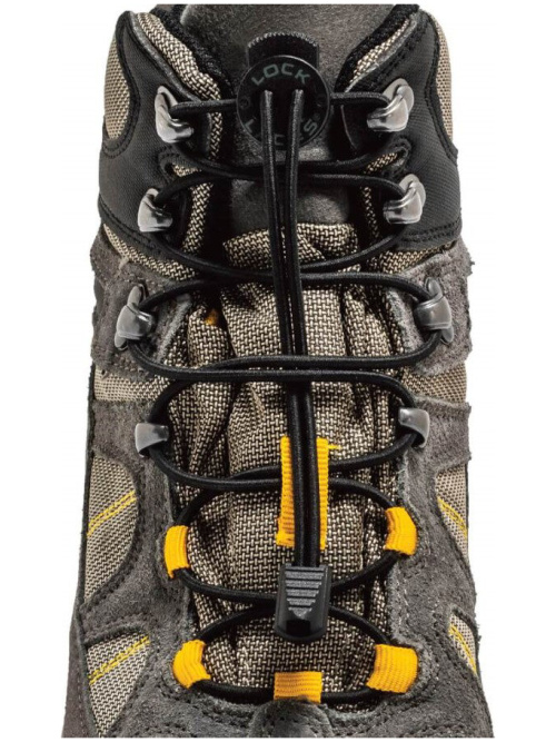 Lock Laces No-Tie Boot Laces Black