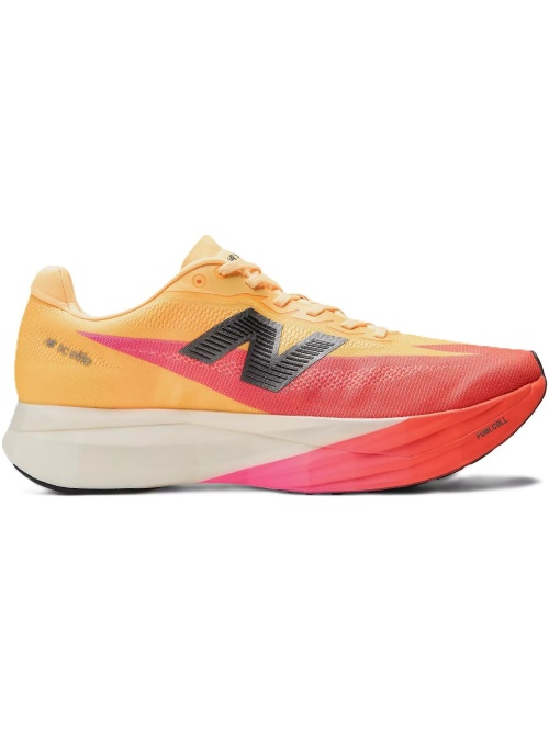 New Balance FuelCell SuperComp Elite v5 Tangerine Heat/White Peach/Pink