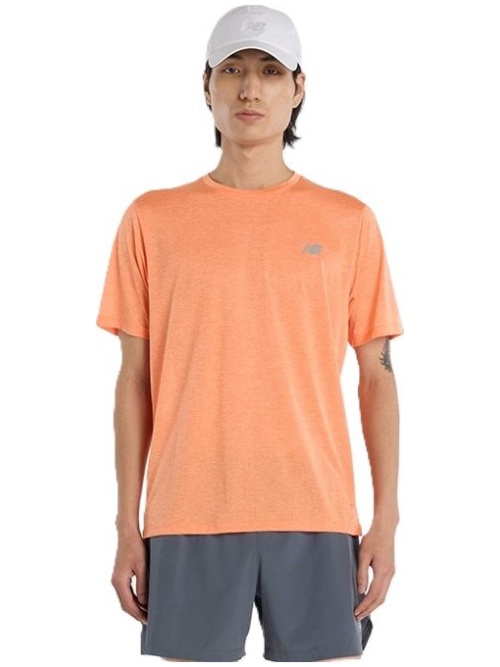 New Balance Athletics Run T-shirt Orange