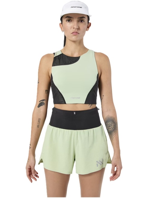 No Normal Trail Crop Top 02 W Green