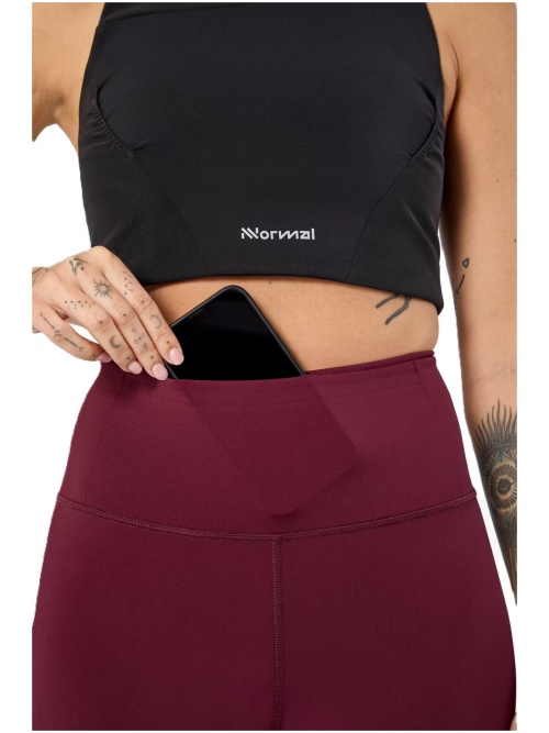 No Normal Race Tight W Burgundy