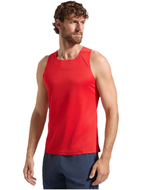 La Sportiva Pure Tank Mountain Red/Night Sky