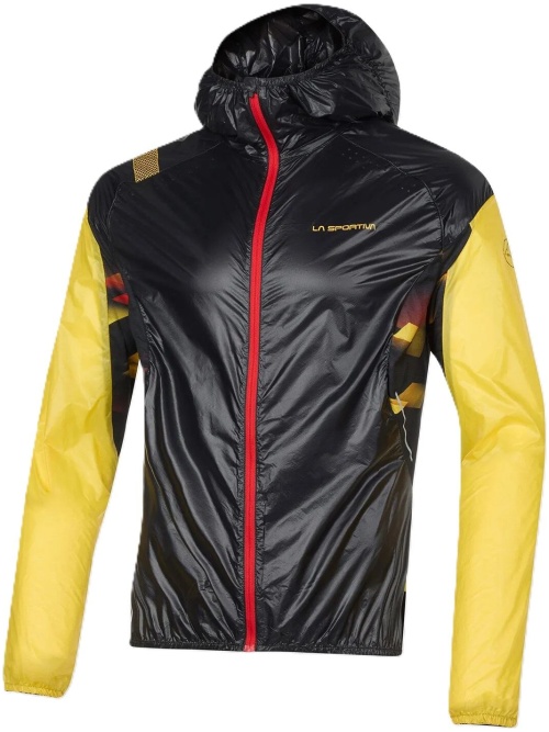 La Sportiva Blizzard Windbreaker Jacket Black/Yellow