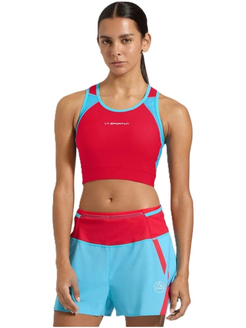 La Sportiva Stash Bra W Hibiscus/Malibu Blue