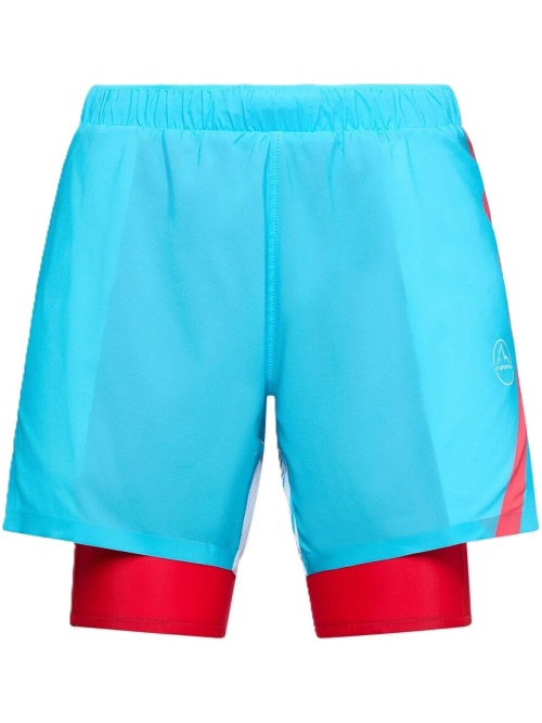 La Sportiva Flow 5" Short W Malibu Blue/Hibiscus