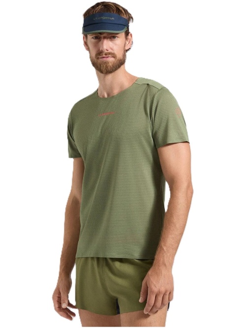 La Sportiva Pure T-shirt Cypress/Mountain Red