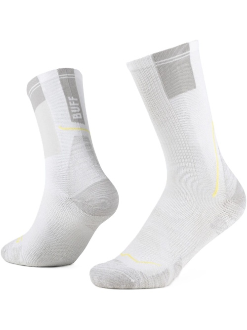Buff Coolnet Crew Socks White