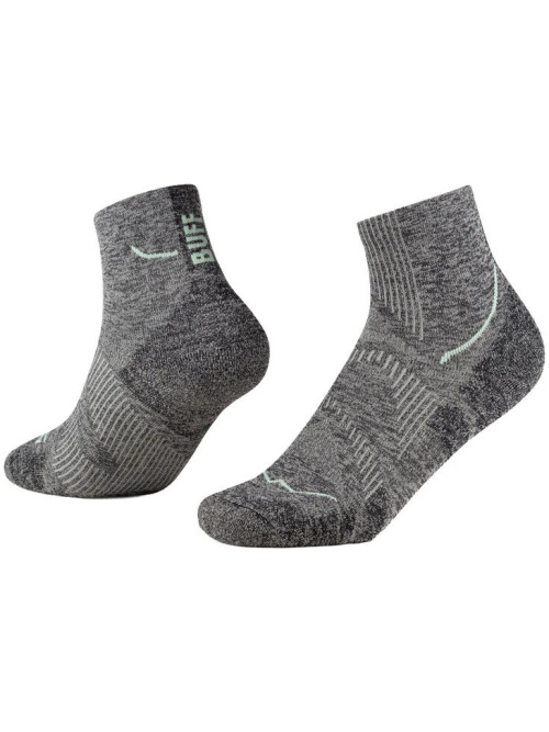 Buff Dryflx Quarter Socks Light Grey